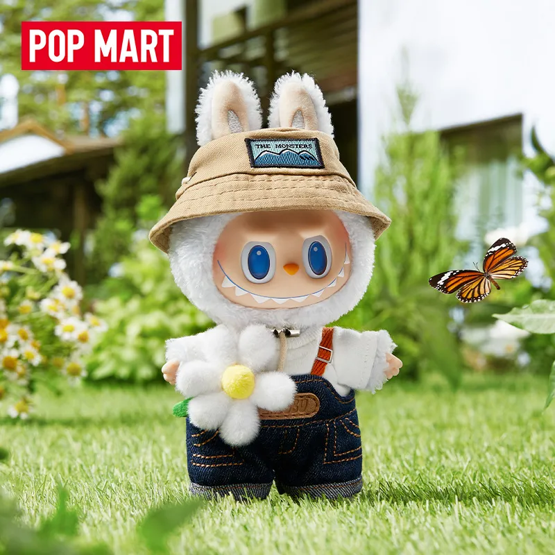 Pop Mart POP MART THE MONSTERS Spring Amano at Home Series Vinyl Plush Pendant Fashion Doll