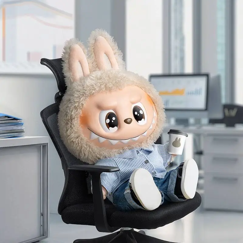Pop Mart POP MART LABUBU THEMONSTERS-FLIPWITH ME Jet Plush Doll Cute Summer Series Trendy Doll 40cm