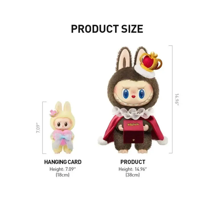 Pop Mart POP MART LABUBU Chess Adventure Series King Fashion Doll