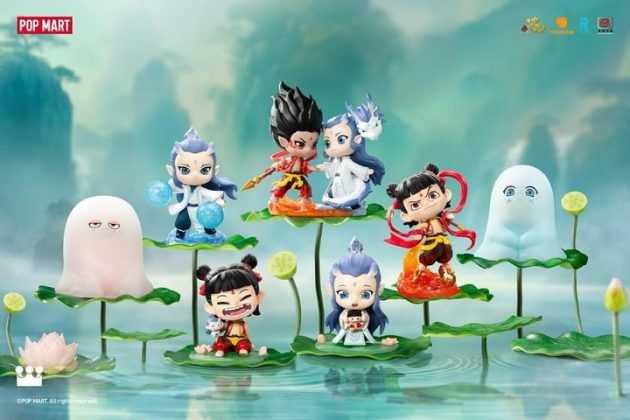 Nezha and Ao Bing Pop Mart latest version