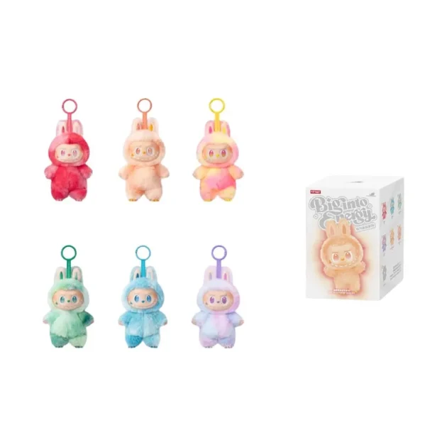 Pop Mart POP MART THE MONSTERS vinyl plush pendant Labubu3.0 front high energy series blind box single blind box/whole box 6 pieces - Image 8