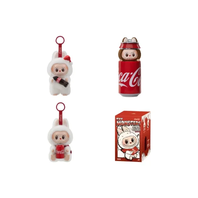 Pop Mart POP MART x Coca-Cola/Coca-Cola LABUBU vinyl doll blind box single blind box/whole box 6 pieces - Image 4