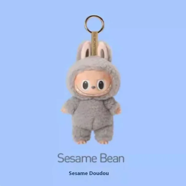 Labubu Vinyl PVC Face Macaron Sitting Party Blind Box Stuffed Toy Pendant Doll Bubble Mart for Collecting Home Decor ODM Toy - Image 3