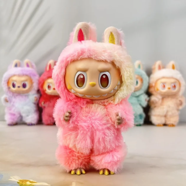 Most Popular POPMART LaBuBu V3 Bubble Mart Sit Party Vinyl Plush Blind Box Gift Ornaments - Image 5