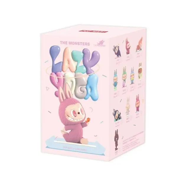 POPMART Bubble Mart the MONSTERS Lazy Yoga Series Blind Box LABUBU Hand-made - Image 6