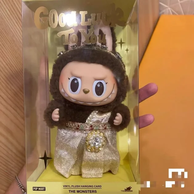 Bubble Mart Thailand's Limited Labubu PVC EVA Vinyl Doll Pendant Frozen Character Collectible Plush Blind Box Toy Gift Animals - Image 3