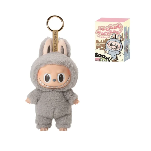 Labubus Originales Popmart the Monsters Exciting Macaron Plush Toys Mystery Boxes Labubu Doll Anime Action Figures