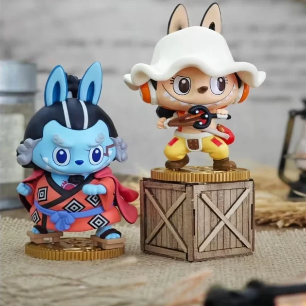 Crowdan LabubuOne Piece series Bubble Mart 100% genuine handmade blind box sailing series blind box labubu original popmart - Image 3