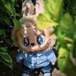 100% Original POP MART LABUBU POPMART Bubble Mart the MONSTERS FLIP WITH ME Vinyl Plush Male Big Doll Toy