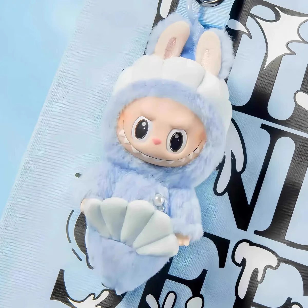 For Pop Mart Toys’ Original Labubu Doll Singapore Merlion Vinyl Face Collectible PVC Toy Frozen Bubble Mart’s Iconic Design