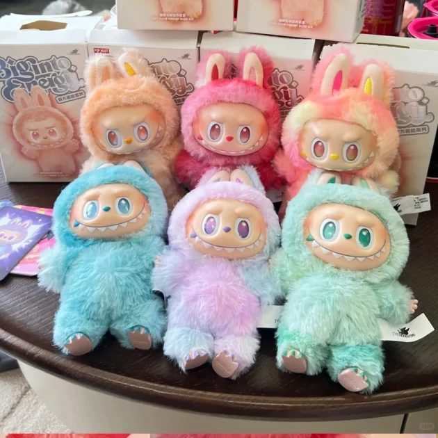 Most Popular POPMART LaBuBu V3 Bubble Mart Sit Party Vinyl Plush Blind Box Gift Ornaments - Image 6