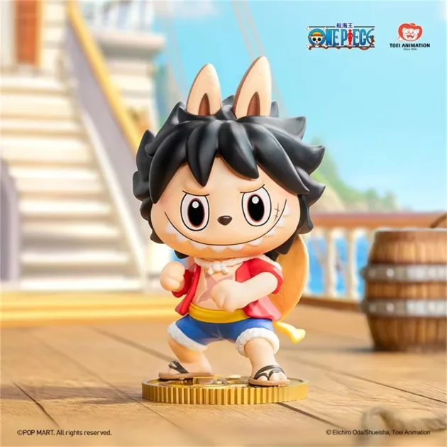Crowdan LabubuOne Piece series Bubble Mart 100% genuine handmade blind box sailing series blind box labubu original popmart - Image 5
