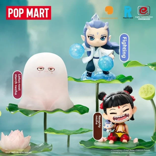 Pre-Sale POPMART Bubble Mart & Nezha the Magical Child Born Bond Series PVC Blind Box Figure - Image 3