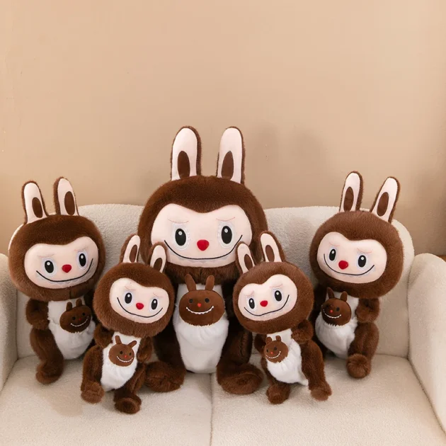 Wholesale New Bubble Mart Transformed Into Kangaroo Labubu Plush Toy Doll Children's Gift Foreign Trade - Image 6