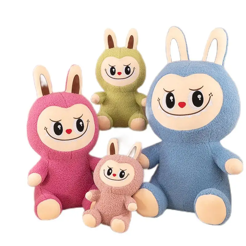 Bubble Mart Plush Toy LabUBU Doll Bedside Sleeping Doll Holiday Gift for Girlfriend