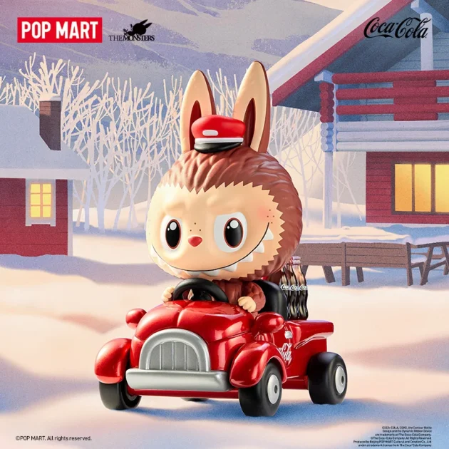 POPMART Bubble Mart Wholesale Kawaii Genuine Labubu Original V2 the Monsters Coco Cola Vinyl Plush Figure Toys Blind Box Gift - Image 5