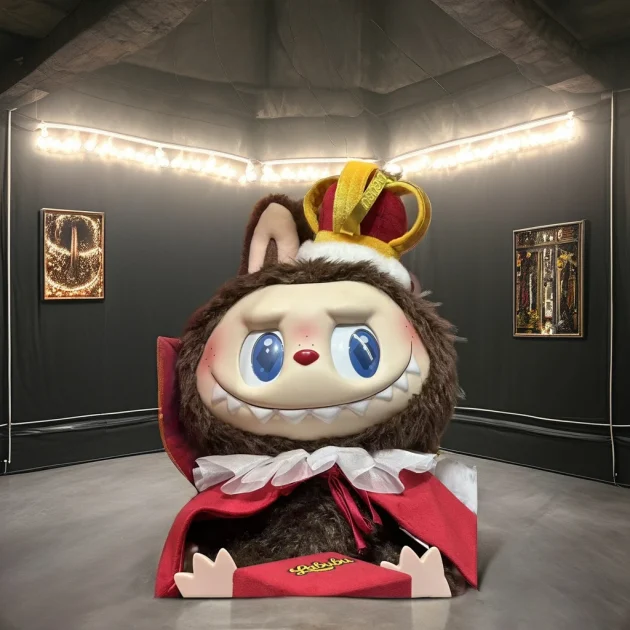 POPMART LABUBU PVC Cards King Vinyl Plush Adventure Mystery Boxes Bubble Mart Chess Collection for Boys - Image 3