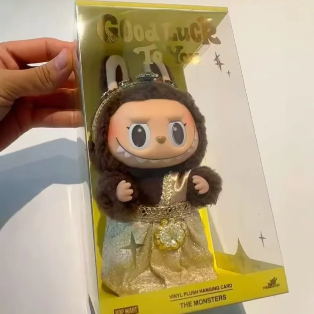 Bubble Mart Thailand's Limited Labubu PVC EVA Vinyl Doll Pendant Frozen Character Collectible Plush Blind Box Toy Gift Animals - Image 2