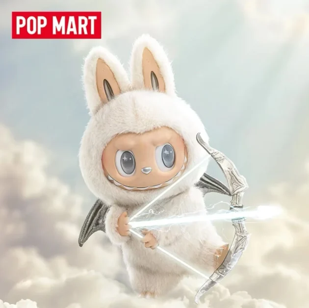 Bubble Mart the MONSTERS - ANGEL in CLOUDS Large Vinyl Face Figure - Image 3