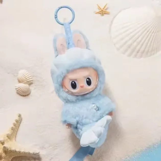 100% Official Genuine POP MART Labubu Singapore Merlion Plush Vinyl Blind Box Bubble Doll Plush New Animal Themed Gift - Image 4