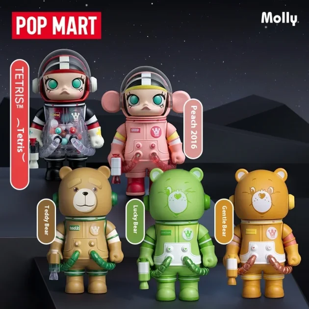 POPMART 100% Anniversary Series PVC Toy Bubble Mart MEGA SPACE MOLLY 3 Blind Box 520 Gift-Frozen Cinnamoroll 3 Collectible - Image 3