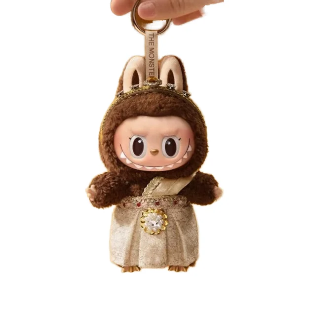 Bubble Mart Thailand’s Limited Labubu PVC EVA Vinyl Doll Pendant Frozen Character Collectible Plush Blind Box Toy Gift Animals