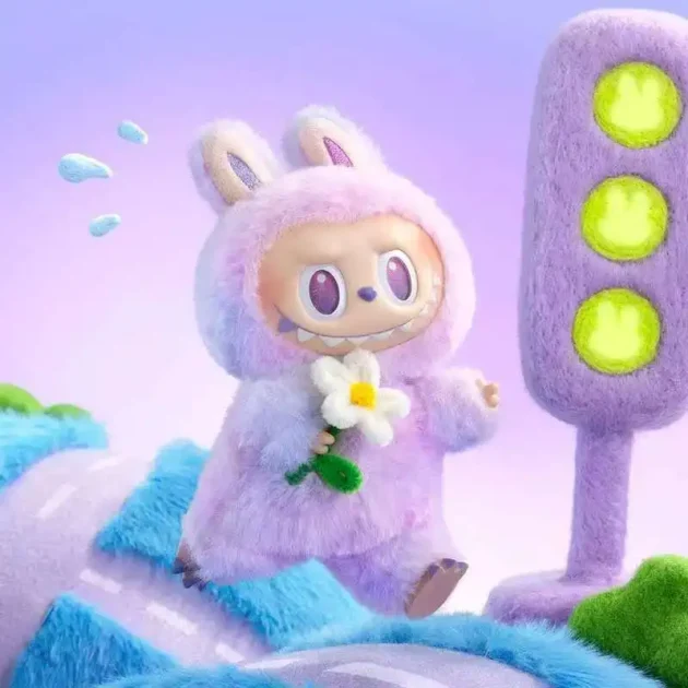 POPMART Bubble Mart Labubu Front High Energy Series Macaron PVC Vinyl Cloth 3rd Generation Pendant Blind Box Frozen Toy for Kids - Image 3