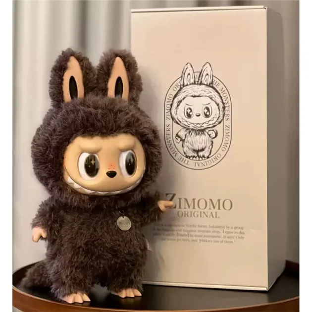 Genuine Zimomo Big Leader 2.0 Second Generation White Archangel 58cm Big Baby Vinyl Face Plush Doll Ornaments Frozen Characters - Image 6