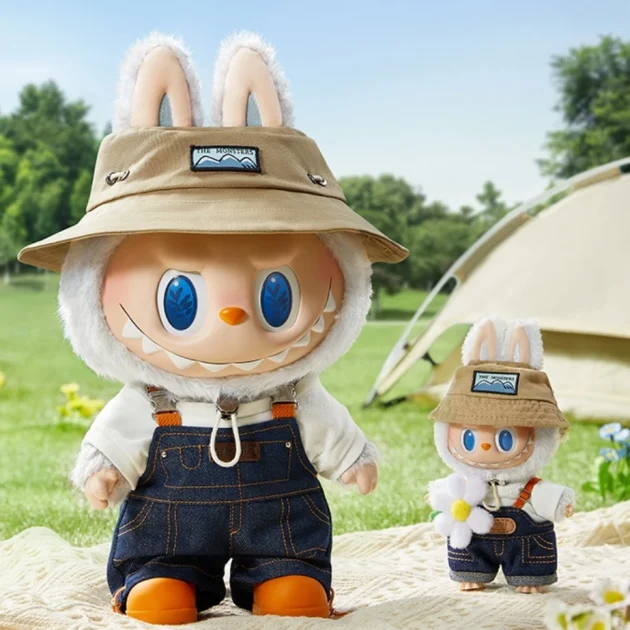 Bear Play Bubble Mart From the Spring Wild Home Series PVC Vinyl Labubu Plush Doll with Frozen Characters Mystifying Box Product - Image 4