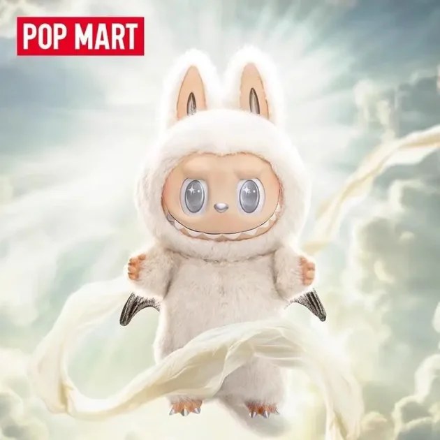 Genuine Zimomo Big Leader 2.0 Second Generation White Archangel 58cm Big Baby Vinyl Face Plush Doll Ornaments Frozen Characters - Image 2