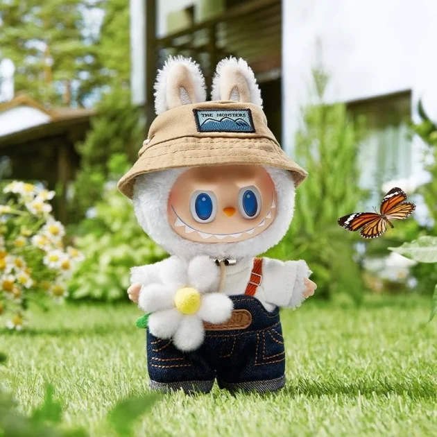 Bear Play Bubble Mart From the Spring Wild Home Series PVC Vinyl Labubu Plush Doll with Frozen Characters Mystifying Box Product - Image 5