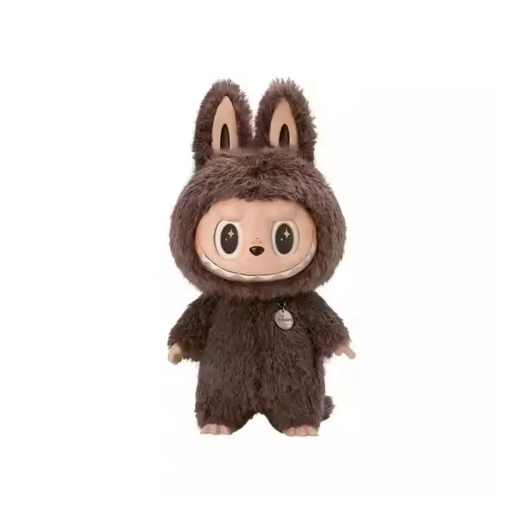 Limited 58cm Bubble Mart Babu Monster I Found You Rubber Face Plush Toy Labubu Anime Doll Collection Model Doll Toy Blind Box