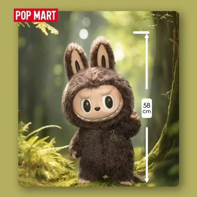 Limited 58cm Bubble Mart Babu Monster I Found You Rubber Face Plush Toy Labubu Anime Doll Collection Model Doll Toy Blind Box - Image 6