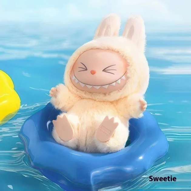 POPMART 2nd Generation Trendy Play Blind Box Labubu Sitting Party Vinyl Plush Frozen Animal Toys From Bubble Mart - Image 6
