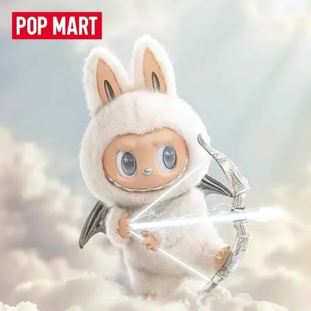 Genuine Zimomo Big Leader 2.0 Second Generation White Archangel 58cm Big Baby Vinyl Face Plush Doll Ornaments Frozen Characters - Image 3