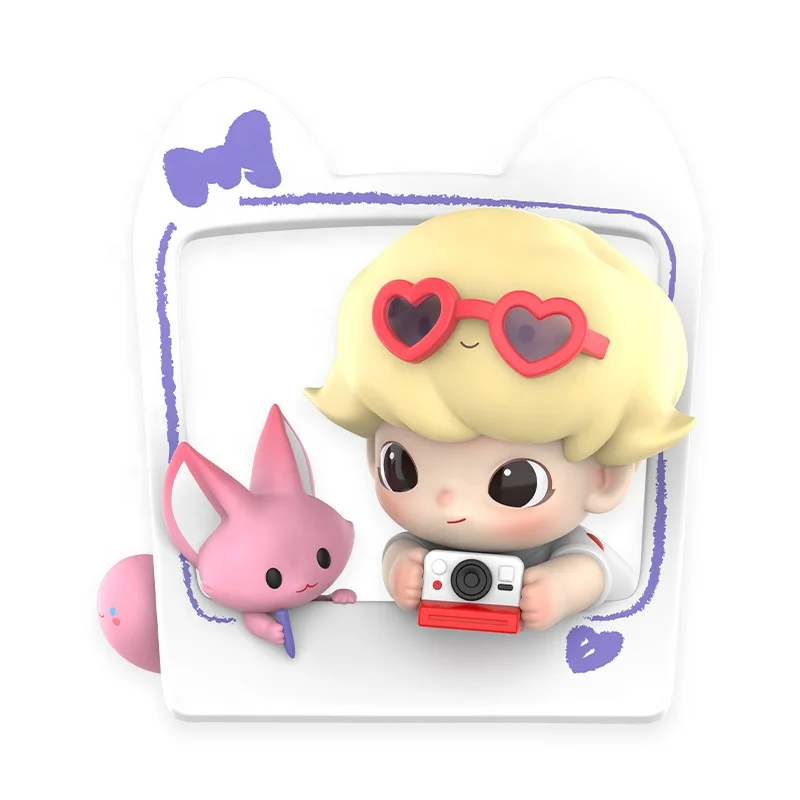 POPMART DIMOO Dating Day Series Hand-Made Blind Box Cute Cartoon PVC Fashion From Bubble Mart